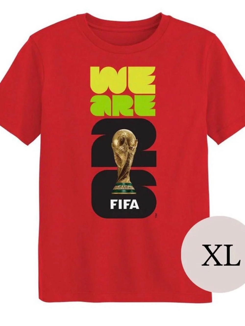 FIFA Youth Red 'We Are 2026' Graphic Tee